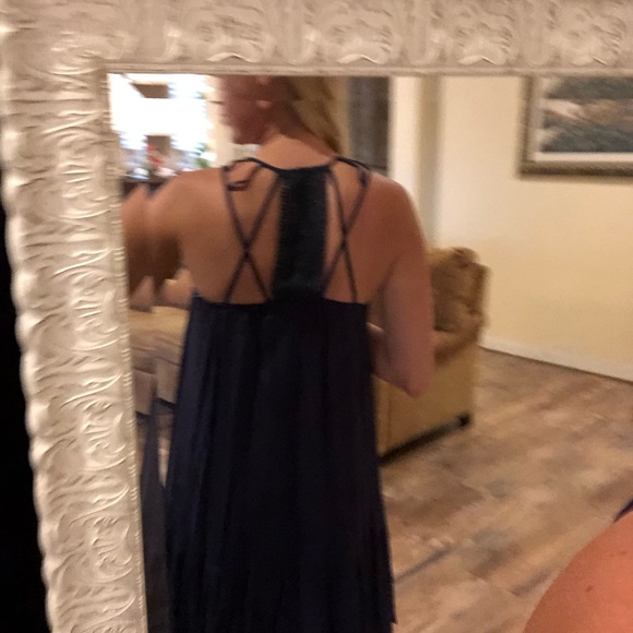 Navy dress - Picture 2 of 4